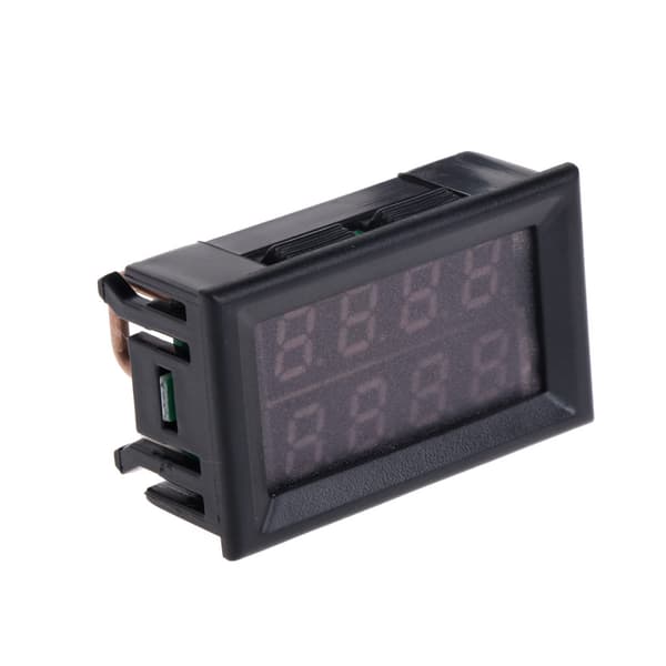 0,28 tommer Digital Voltmeter Ammeter DC 100V 10A Amp Spænding Strøm Amp Meter