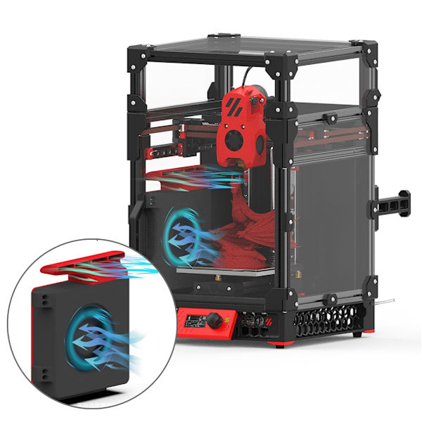 120 mm 3D-printer køleblæser 120x120x32 mm køler, der kører problemfrit