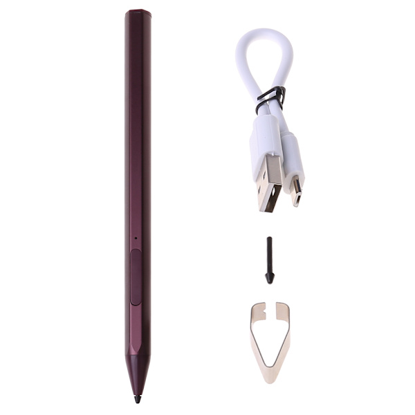 Stylus-kynä Microsoft Surface Pro 7/6/5/4/3 -tableteille, paine- ja kallistusherkkyys, kämmenen tunnistus, Bluetooth-yhteensopiva