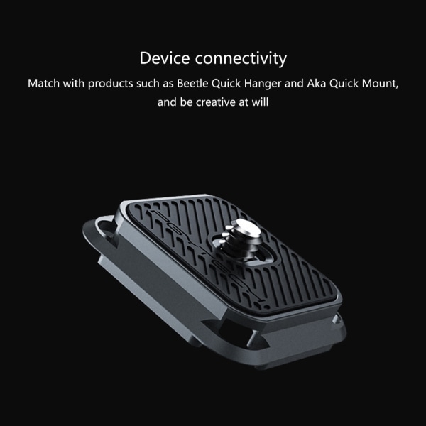 PGYTECH Quick Release Plate + Plus Adapter Arca Swiss Interface Camera Quick Release Plate & Clamp för DJI RS3 Mini/RS3