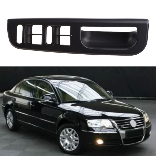 Sort Master Vindueskontakt Kontrolpanel Trimramme til Passat Jetta Golf MK4