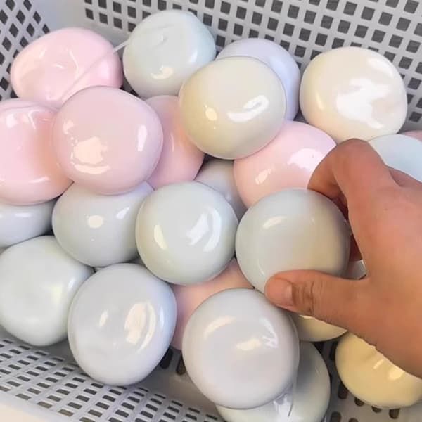 Klemme Kattepoter Dekompression Legetøj Sjov Stressaflaster Elastisk Æltbart Legetøj sky blue