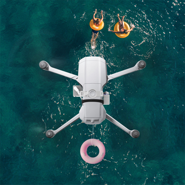 Drone Nyttolastleveranskastare Air Dropper-enhet för Mavic Air 2 Drone för fiskebröllop