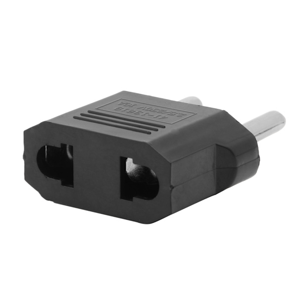 Universal USA EU till EU Plugg Travel Wall AC Power Charger Adapter Converter