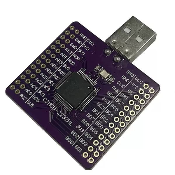 MCU-2232 FT2232HL USB til /RS232/UART/FIFO/SPI/I2C Konverteringsmodul