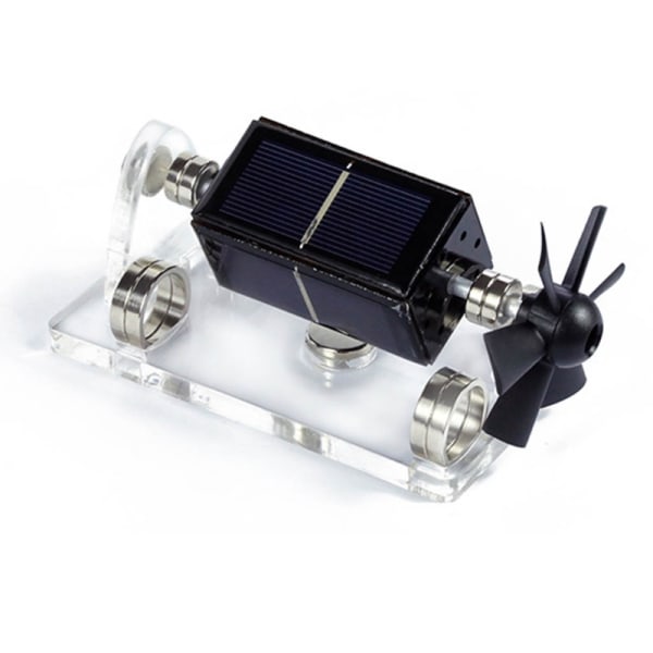 Solmagnetisk levitationsmodell med fläktblad Leviterande Mendocino Motor Utbildningsmodell Högteknologisk heminredning