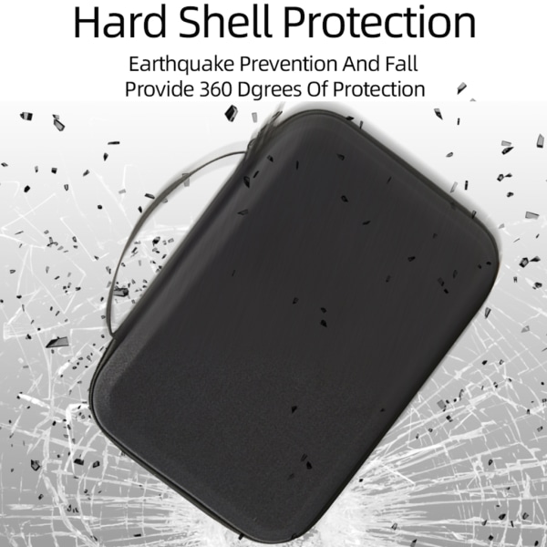 Mini förvaringsväska för DJI Action 4 Case Handväska Skyddslåda för DJI Osmo Action 4 Kameratillbehör