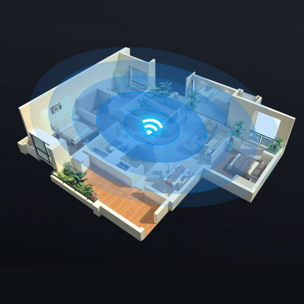 WiFi Range Extender Internet Booster Router Trådlös Signal Repeater Förstärkare Full täckning UK