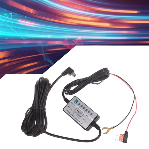 Step Down Spændingsstrømforsyning Udgangsadapter Mini USB DC10V-30V til 5V 2A