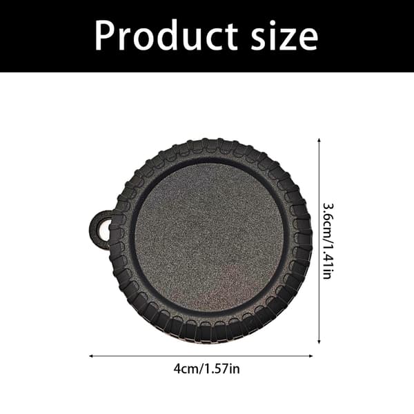 AntiDrop AntiDust Fleksibelt Kameralinsedæksel til Action 5 4 3 Gimbals ABS Bærbart