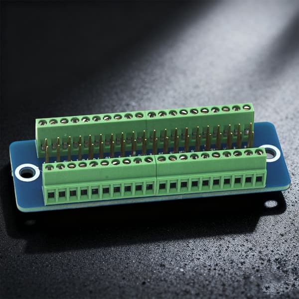 Holdbar GPIO Pin Utvidelseskort for Raspberry 4B 3B+ Langvarig Bruk