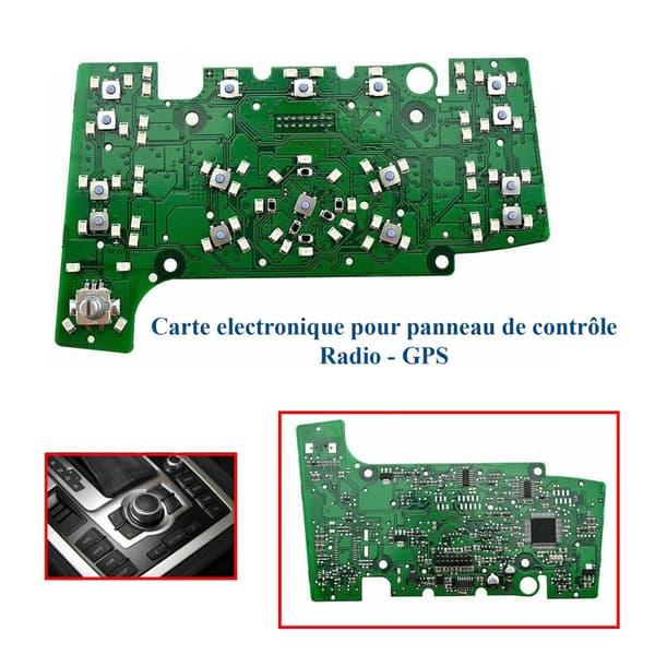 Elektronisk Kontrollkort Intendert Panel For 4L1919610Z 4F1919611 Bil Multimedia