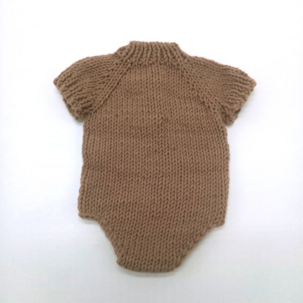 Nyfödda lejonkostymhatt & kortärmade jumpsuits Fotofotografering Fotorekvisita Baby Cosplaytröja för pojkar, flickor