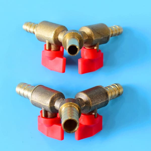 Resirkulerbar Kobber Y-formet Ventiladapterkobling For Motorkjølesystemer 2