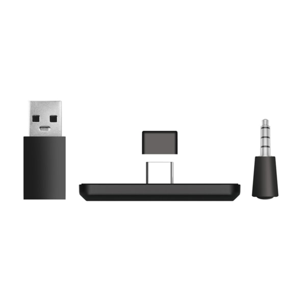Trådlös Bluetooth-kompatibel adapter USB -sändare Röstheadsetmottagare 3,5 mm mikrofonkontakt för Switch PS4 PC