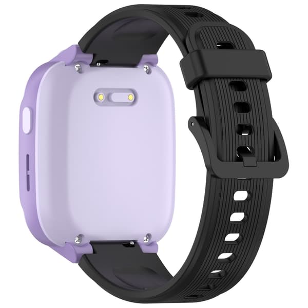 Armbandsremmar för barnklocka 15 mm snabbkoppling svettresistent Purple