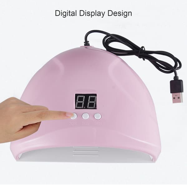 UV LED neglelampe USB negletørrer hærdelampe UV-lys automatisk sensor
