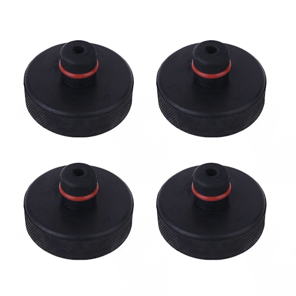 4 st Domkraftsstöd Pad Adapter Slitsad Skydd för