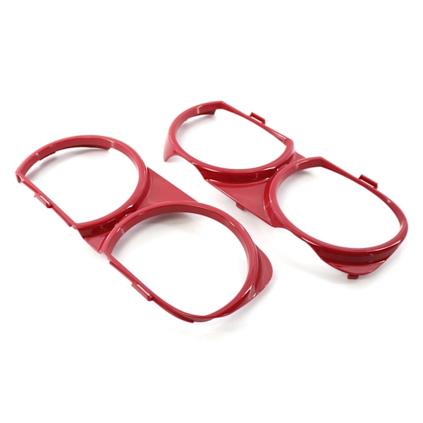 Rammer Frontlygte Forlygte Trim Cover ABS til Challenger SRT
