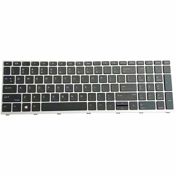 Bakgrundsbelyst nytt amerikanskt tangentbord för bärbar dator för HP pro book 450 G5 / 455 G5 / 470 G5 650 G4 650 G5 L00739-001 L09593-0 Engelsk bärbar dator