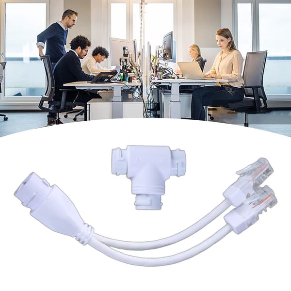 POE Splitters RJ45 Injektorer RJ45 Injektorer För Säkerhetskameratillbehör
