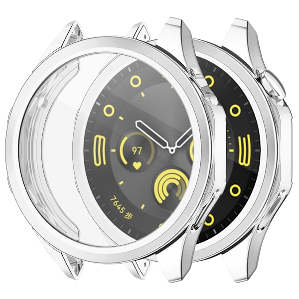 Stötsäker för GT4 41/46 mm skärmskydd Bumper Shell Cover anti-scratch Reptåligt hölje Slitstarkt Gray 46mm