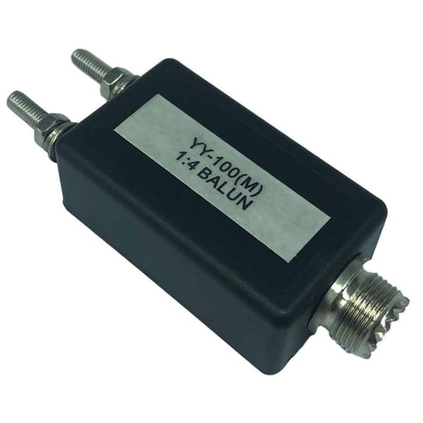 100W 1:4 HF Kortvågsantenn Balun QRP Mini Baluns för M-typ Interface Frekvens