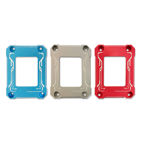 CPU-kylarspänne för LGA1700 12:e generationens CNC-aluminiumlegering CPU-böjningskorrigerare LGA 1700/18XX Fixerande bakplan Red