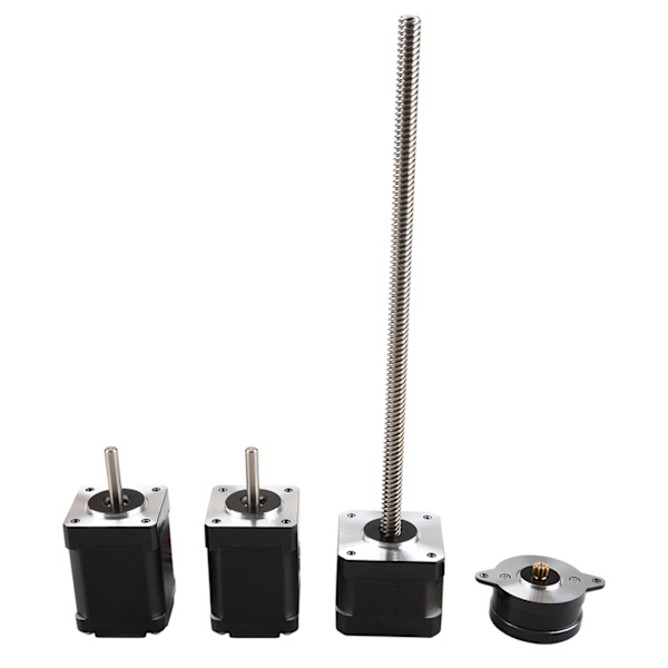 VORON V0.1 Steppermotor til 3D Printer 200mm Motorsæt, Integreret Lederskrue NEMA17 NEMA14