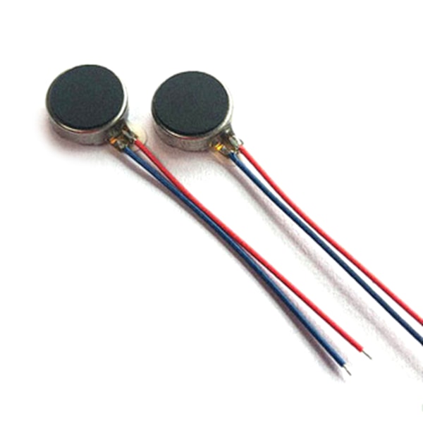 för DC 3V 12000±2000RPM Telefonmynt Platt Vibrerande Vibrationsmotor Micro för DC Vibrationsmotor för Watch Elektrisk Tand