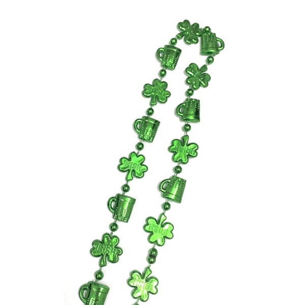 St Patricks Day Pärlhalsband Hänge Halsband St Patricks Day Smycken St Patricks Day Dekoration Present för kvinna Man