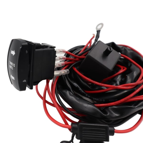 Universal ATV UTV Bil Street-Legal Kit med blinkersvippströmbrytare Kompatibel med Turbo-Can Am Blinkersljussats C