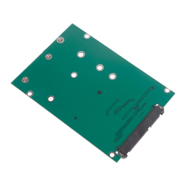 M.2 NGFF eller mSATA till Sata Adapter 2-i-1 NGFF eller mSATA Converter Reader Card Converter 2,5 tums hårddisk, Stöd Sata