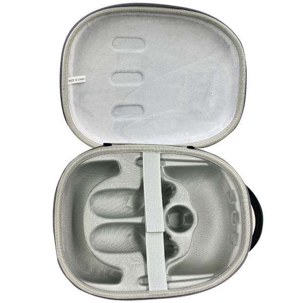 Bärbar case Förvaringsväska för spelheadset och kontroller Protector Förvara och transportera din utrustning säkert Grey