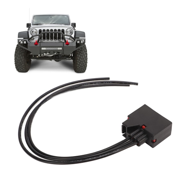 Bil Front Blinklys Signal Lampe Konverter Kobling for JK 2007-2018 68065016AB