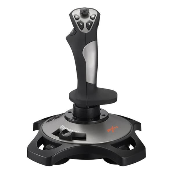 Vibrasjonsspillflyjoystick med USB-ladekabel for DC 5V/2A for PC
