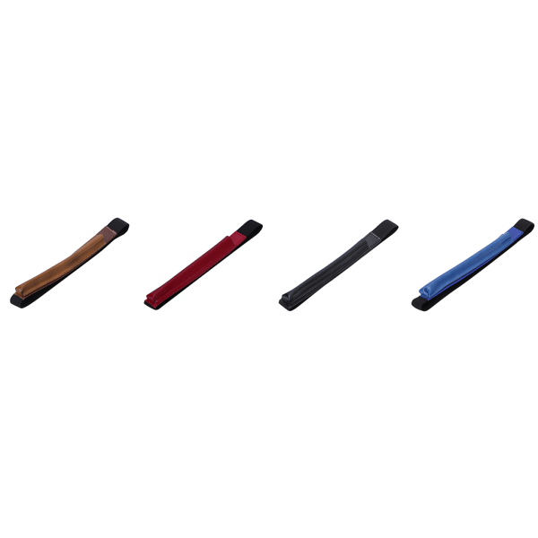 Skyddsfodral i konstläder för blyertsgenerering Case för pennlock cap Tablett Touch Pen Stylus - påse Red