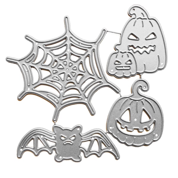 Halloween Spöke Metall Skärande Dies Stencil DIY Scrapbooking Album Stämpel Papperskort Prägling Dekor Hantverk