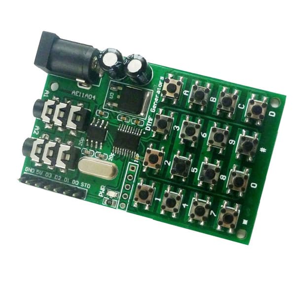AE11A04 DTMF stemmedekodermodul stemmeinngangsgrensesnitt med LED-indikator