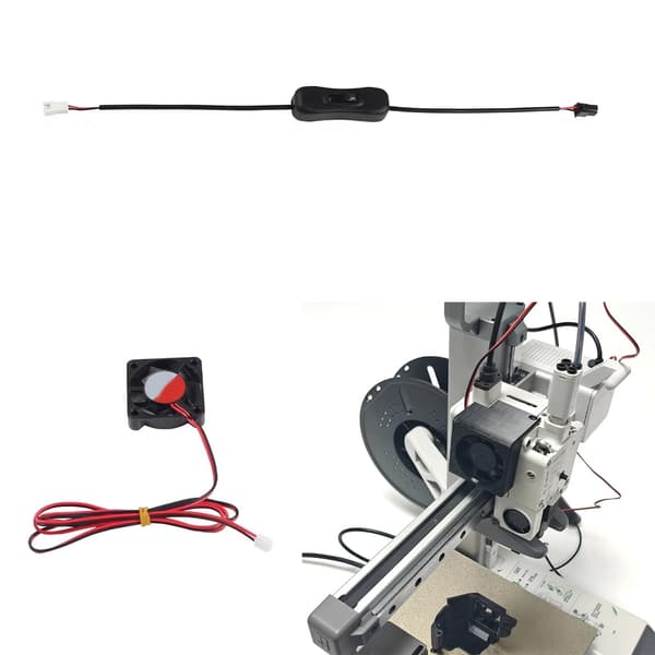 3D-printing Stepper Motor Kjøleløsning for Lab / Mini-modeller