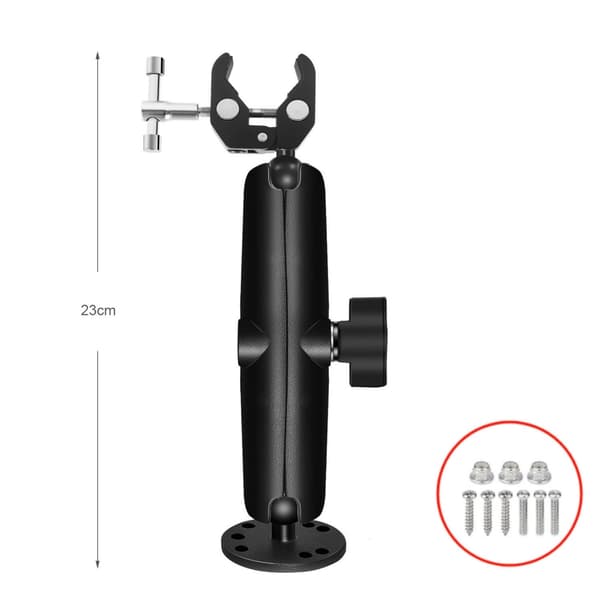 Universal Bådmotor Stabilisator Beslag Anti Vibration til 0.6\" til 2\" Ræling