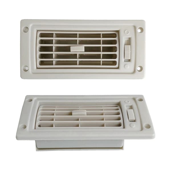 Luftventil Gitter Skydd Utlopp Justerbar Avgasventil Kanal Ventilation