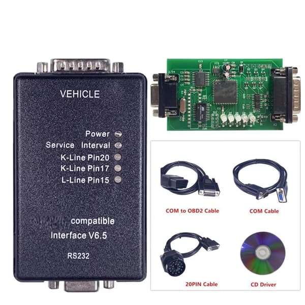 Diagnostiske og programmeringsinterfaces Carsoft 6.5 til E30 E31 E32 E34 E36 E38 E39