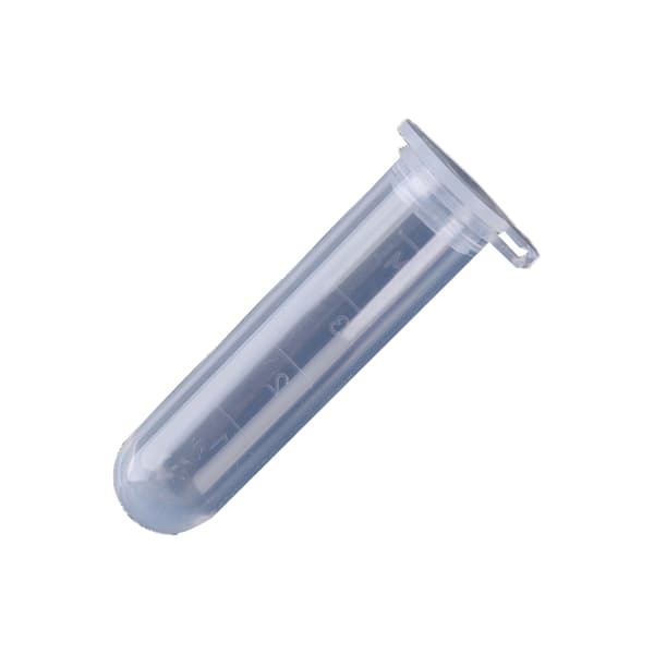 Nya 50 st 5 ml plastklara centrifugrör med snäpplock, provbehållare för labb