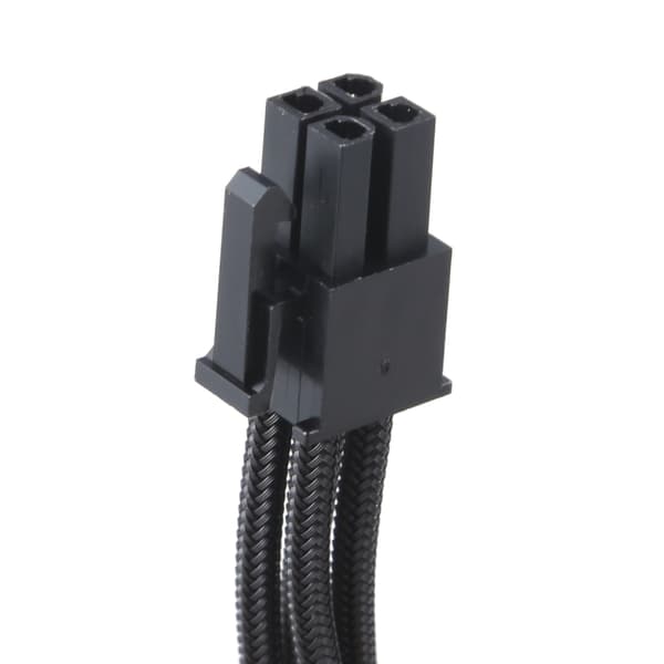 Praktisk 4-pin CPU han til hun forlængerkabel 4-pin strømkabel 30 cm lang