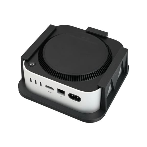 Metalholder til under skrivebordet til mini computer desktop organiseringsstand