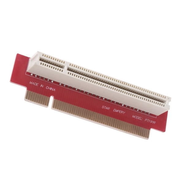 PCI Reverse Card Forward Card 1U Chassi PCI Horisontell Adapter 1U 90 graders 32-bitars PCI Riser Card Rack Installation null - B