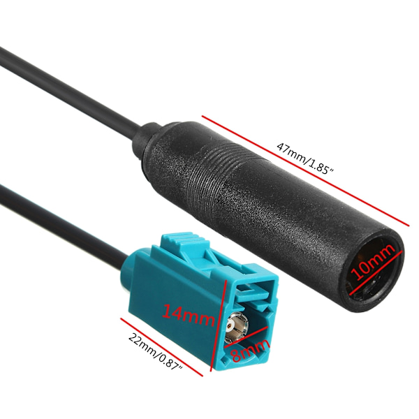 Kompatibel Radioantenne Bil Konverter Kabel til Antenne Signal Konvertering