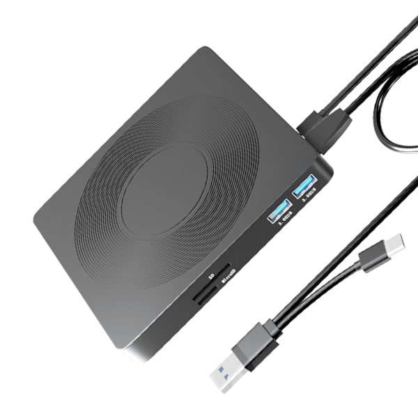 USB Power Disc Writer Reader Slankt Eksternt Drev til Notebook