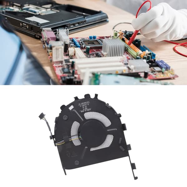 Bærbar CPU-køleventilator DC5V 0.5A 4Pin Radiator til E14 GEN1